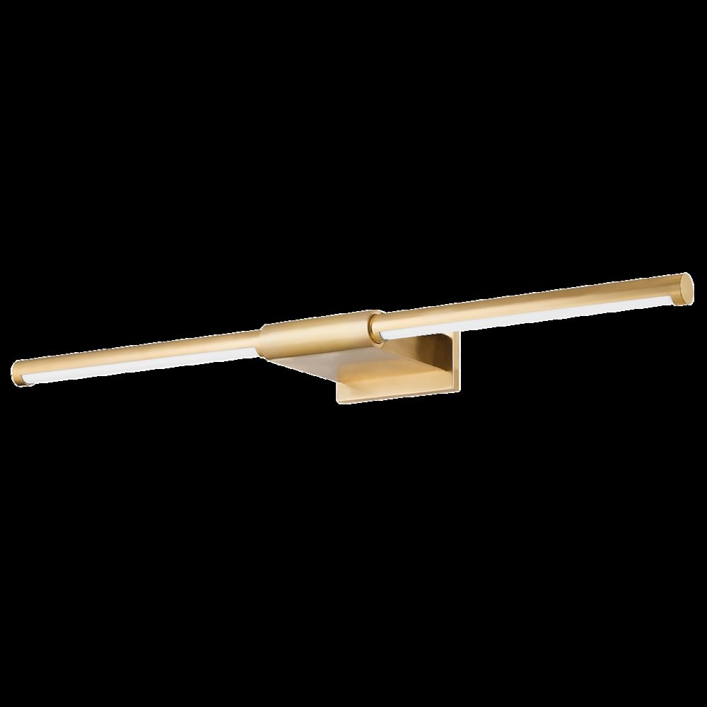 Jerome Picture Light, Aged Brass