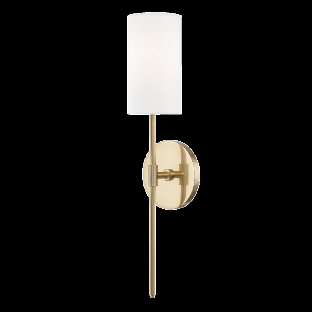 Olivia Wall Sconce, Aged Brass