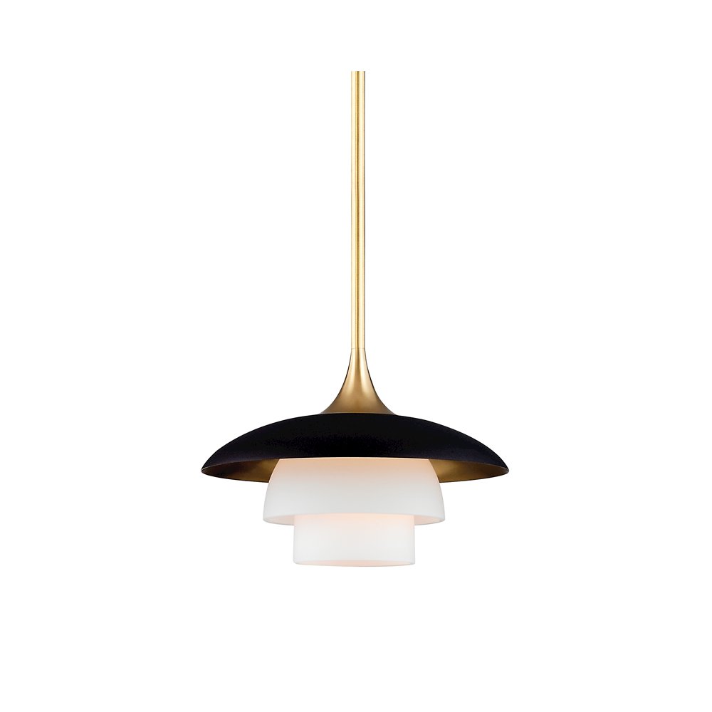 Barron Pendant, Aged Brass