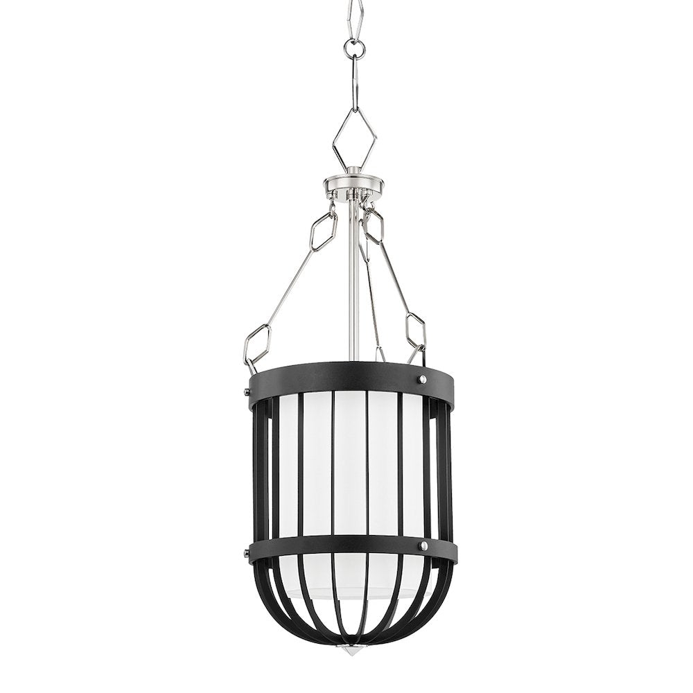 Landon Pendant, Polished Nickel