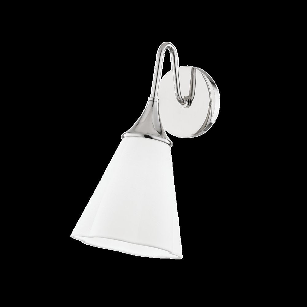 Mara Wall Sconce, Polished Nickel