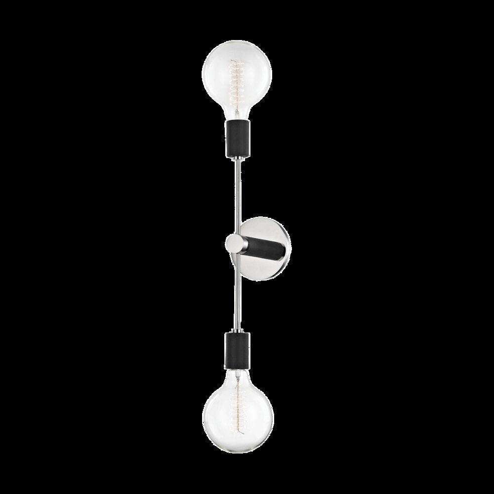 Astrid Wall Sconce, Polished Nickel