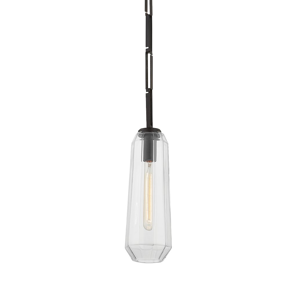 Copenhagen Pendant, Black Brass