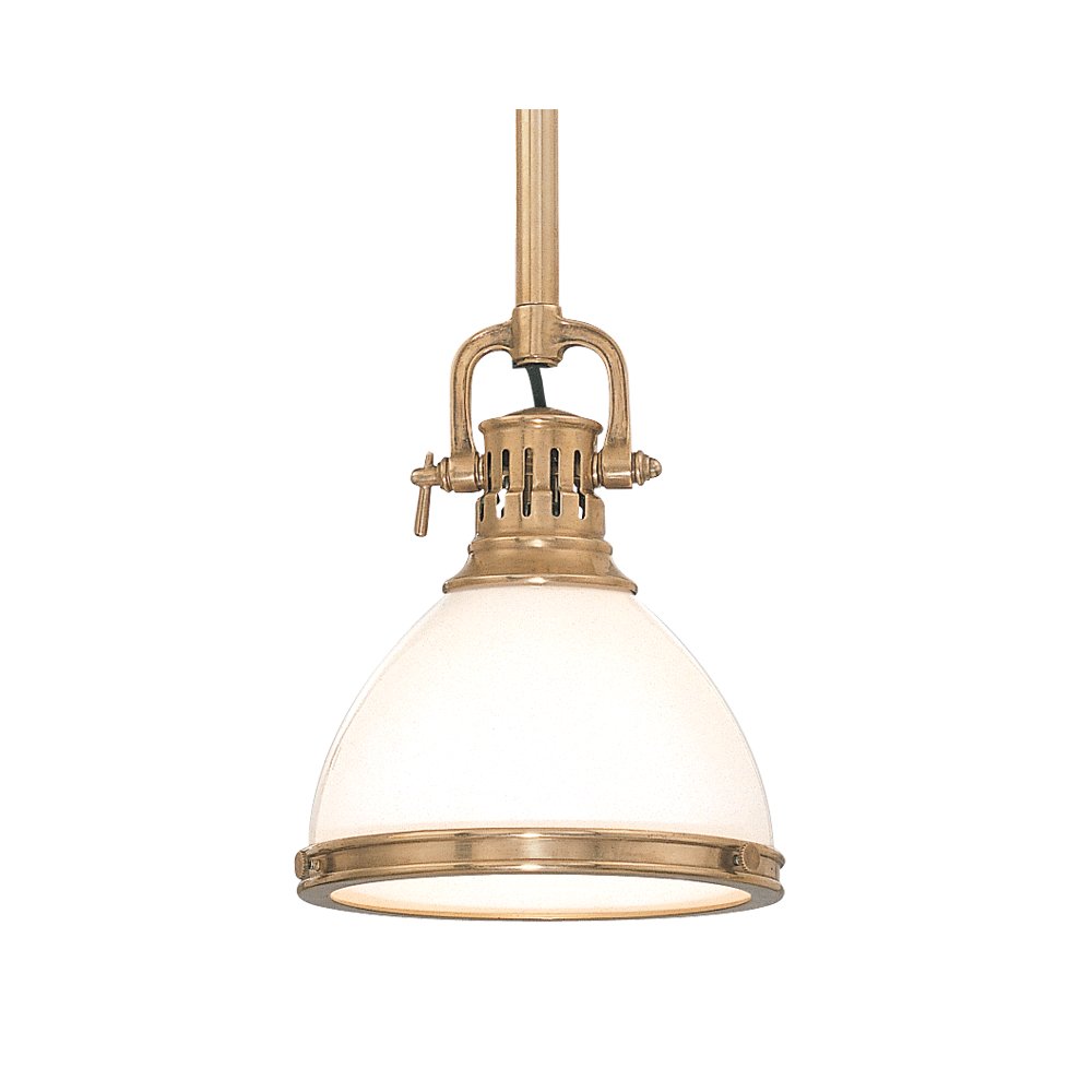 Randolph Pendant, Aged Brass