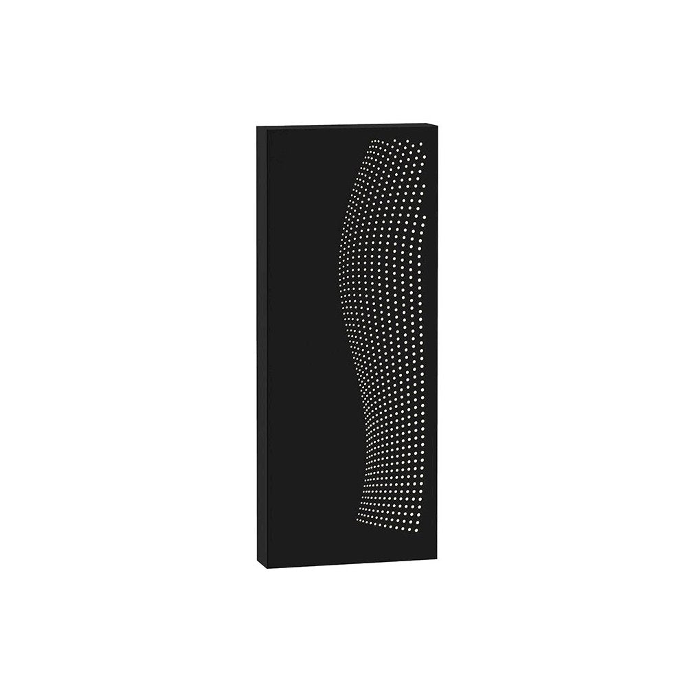 Dotwave Wall Sconce, Texture Black