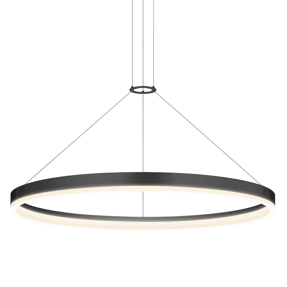Corona Pendant, Satin Black