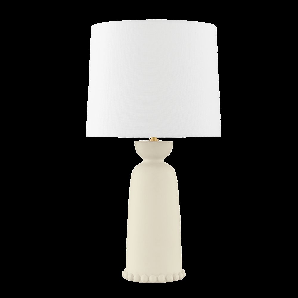 Rhea Table Lamp, Aged Brass