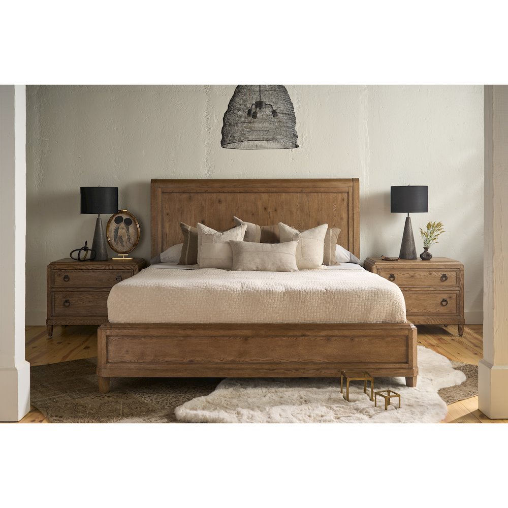 Sienna Two Drawer Nightstand in Sienna Color