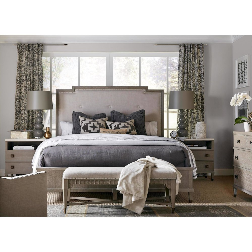 Harmony Bed W/Panel Ftbd 6/6 In Smoke On The Water Color