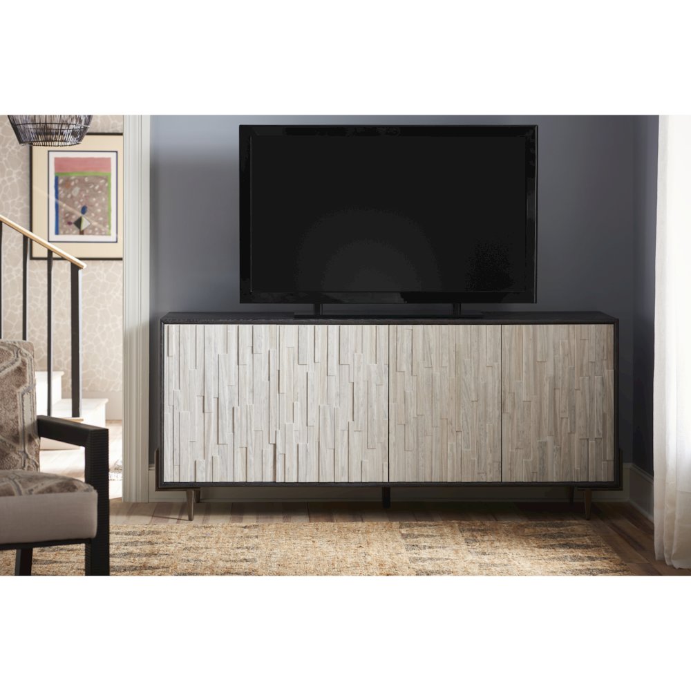 Olso Entertainment Console In Onyx Color