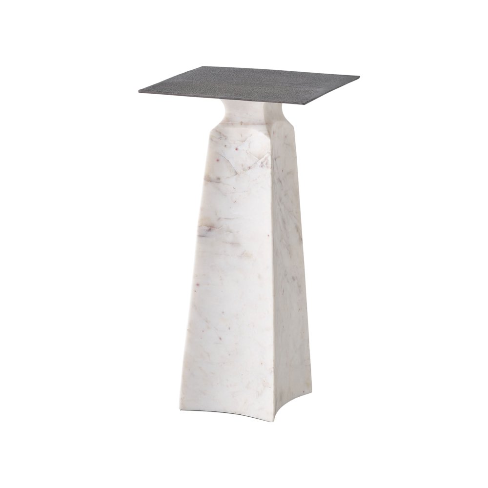 Figuration Side Table Wmarble Base