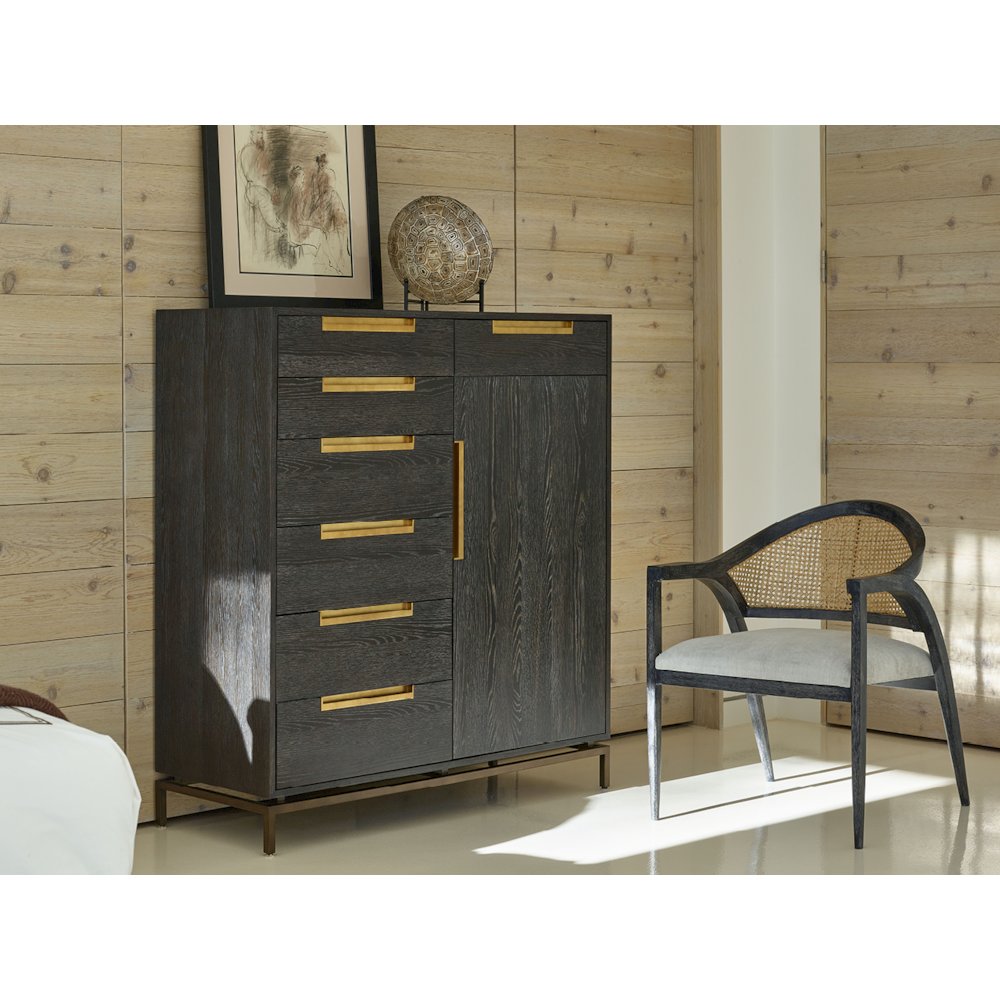 Dexter Accent Chair In Onyx Color