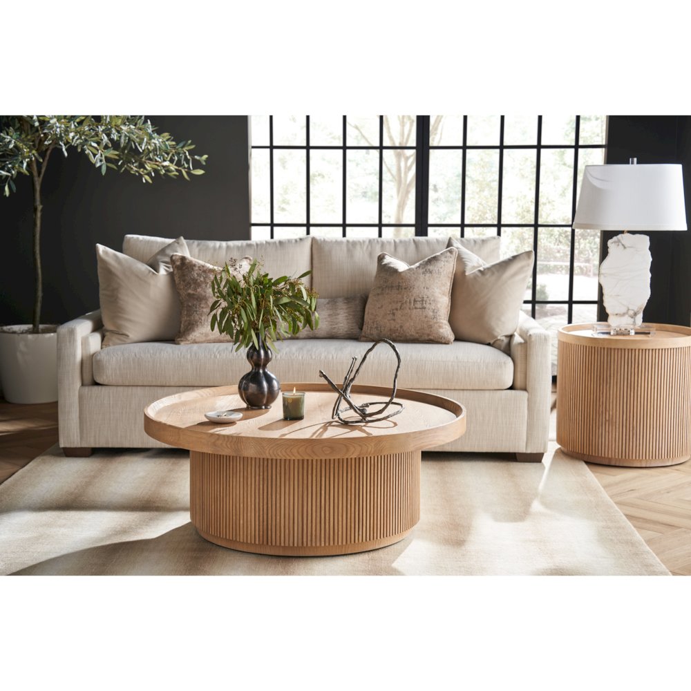 Lumi Side Table In Natural Oak Color