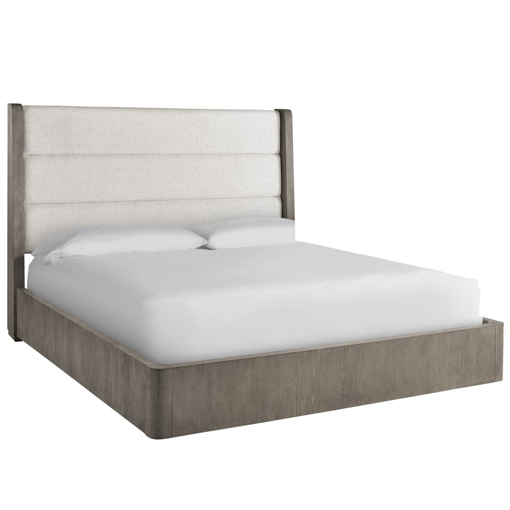 Morada Bed Queen 50 In Weathered Oak Color