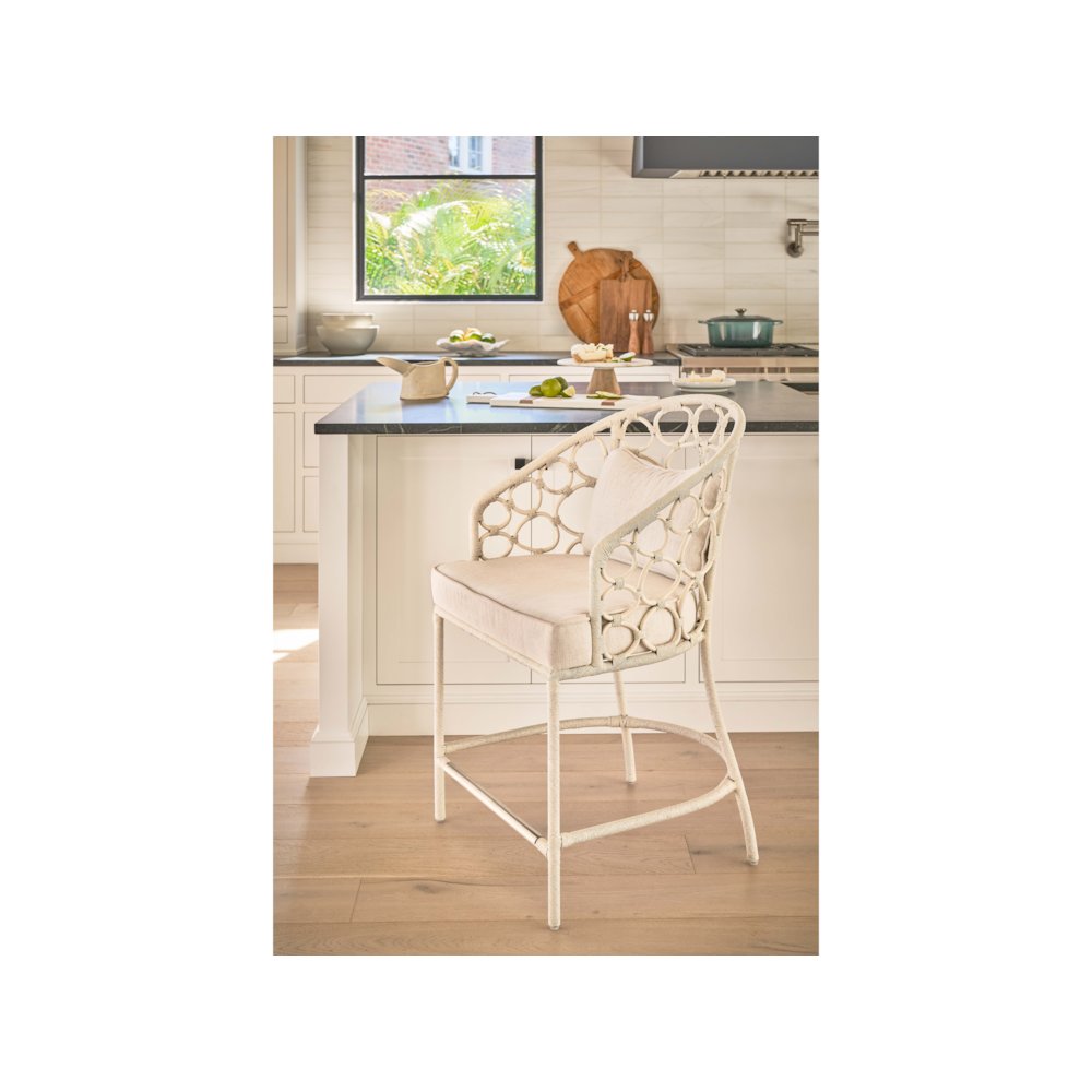 Pebble Counter Chair In Sea Salt Color