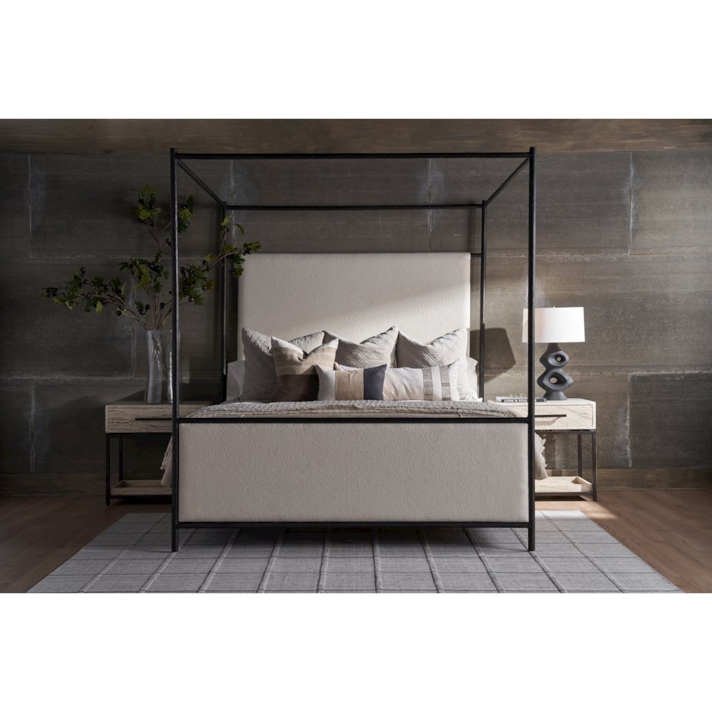 Canopy Bed In Bronze Color