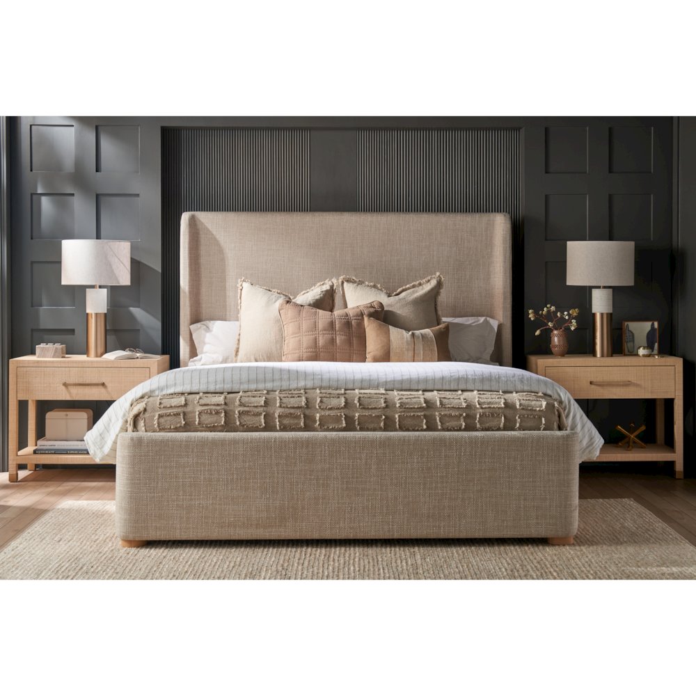 Leah Nightstand In Gold Color