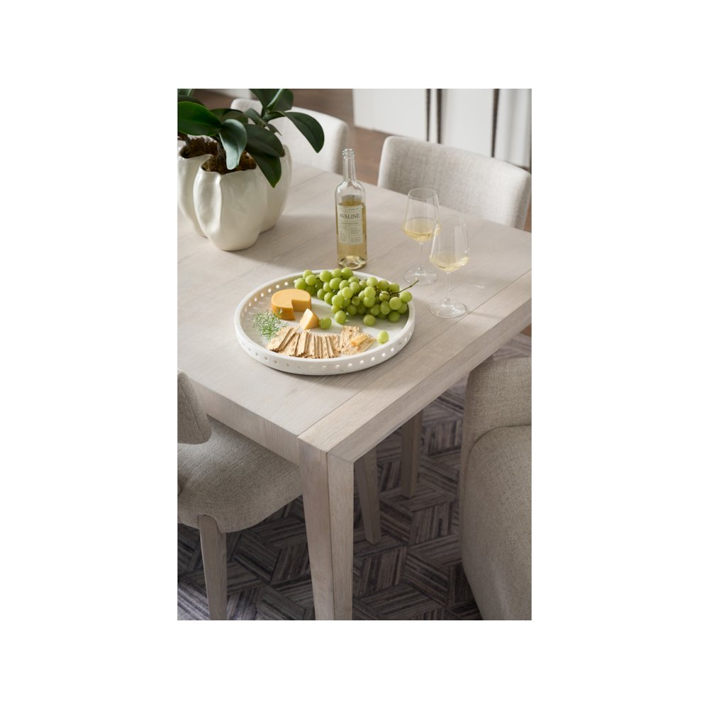 Avaline Dining Table in White Oak Color
