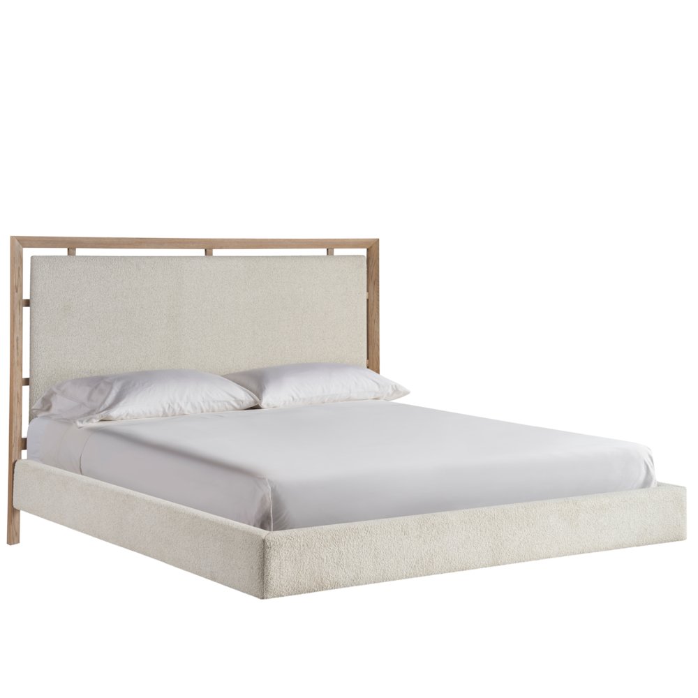 Kendall Bed Queen in Skylark Color