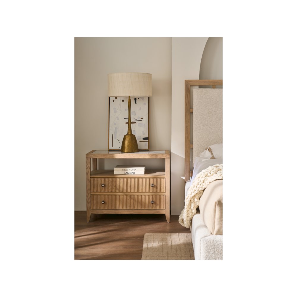 Kendall Bed King in Skylark Color