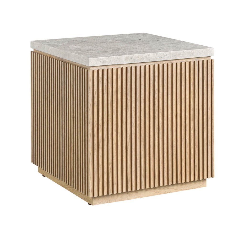 Carmen Side Table in Skylark Color