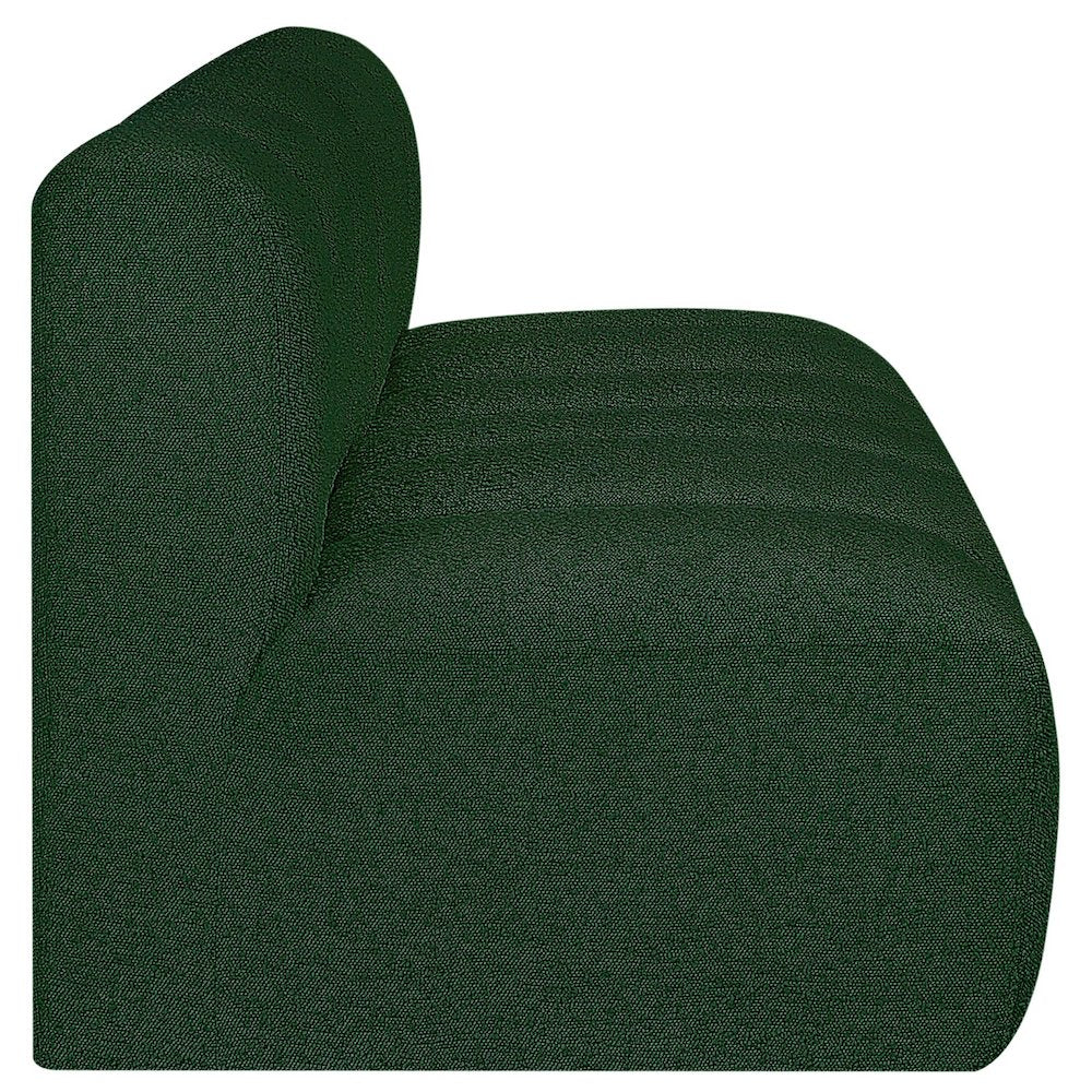 Arc Green Boucle Fabric Modular Sofa