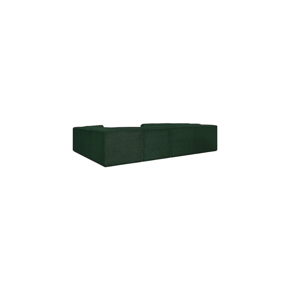 Ollie Green Boucle Fabric Modular Sectional
