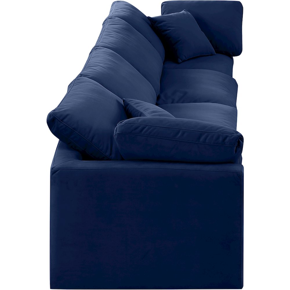 Indulge Navy Velvet Modular Sofa