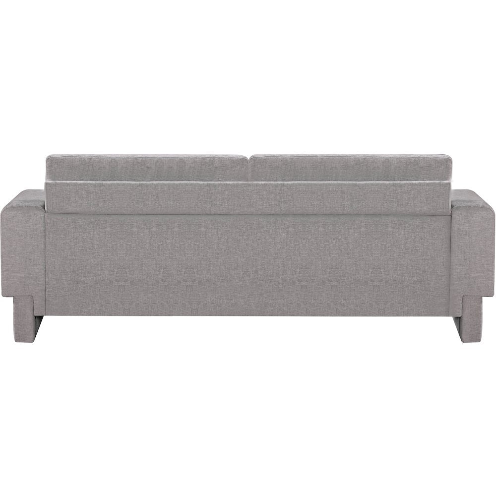 Madeline Grey Chenille Fabric Sofa