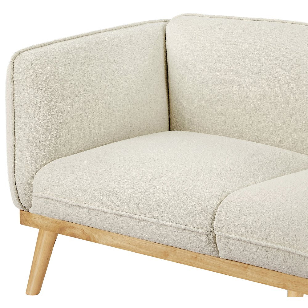 Nolita Cream Boucle Fabric Sofa
