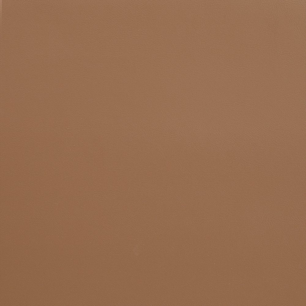 Comfy Cognac Vegan Leather Modular Ottoman