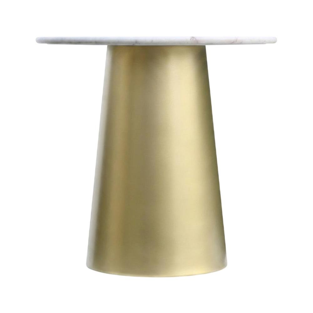 Contemporary End Table with Sorrento Collection Finish and Modern Design