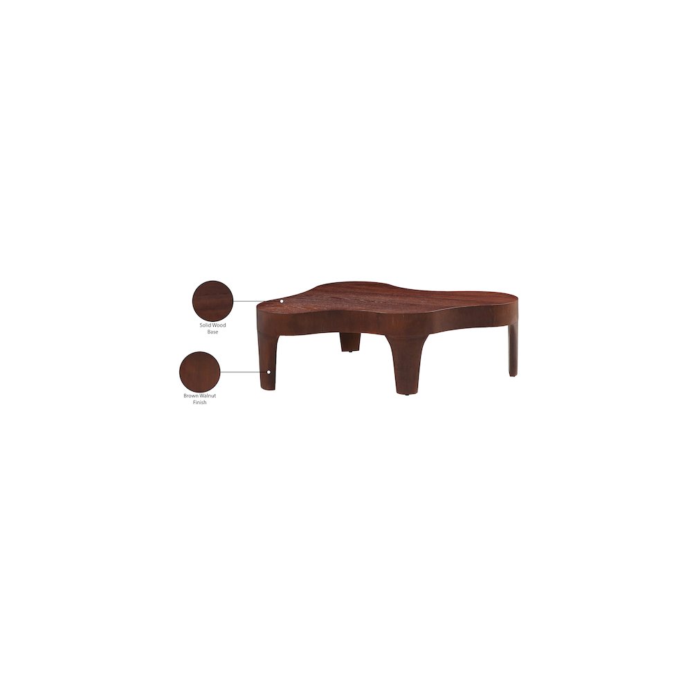 Oakley Brown Coffee Table
