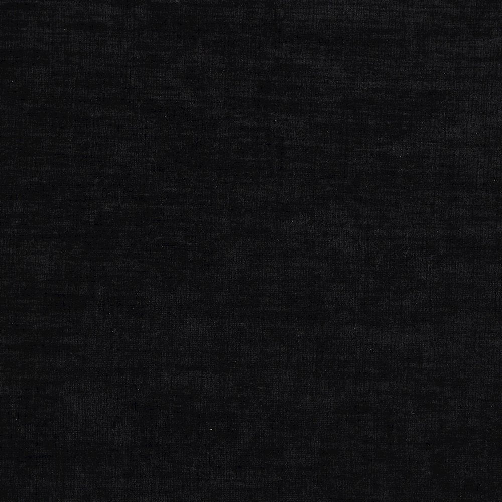 Arlington Black Chenille Fabric Bench