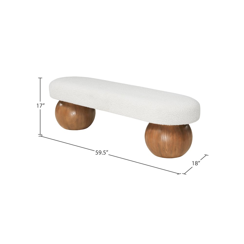 Bowie Cream Bench