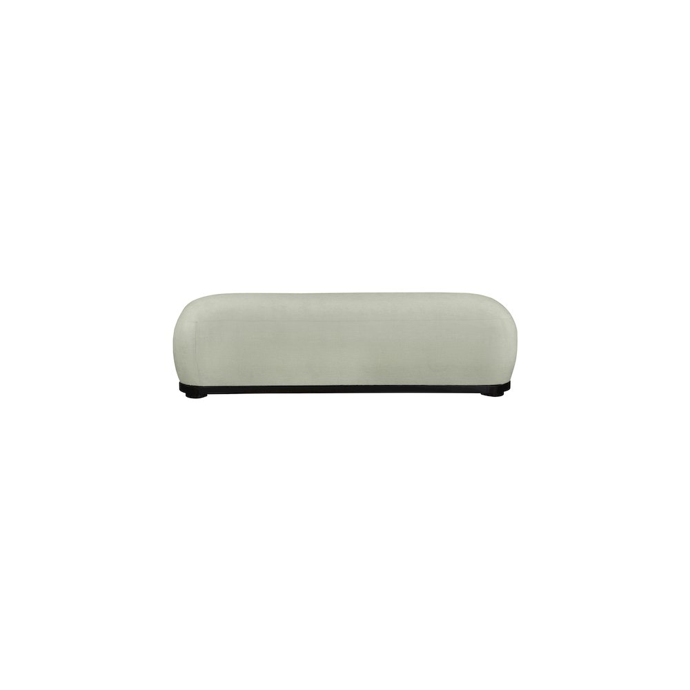 Calum Mint Chenille Fabric Bench