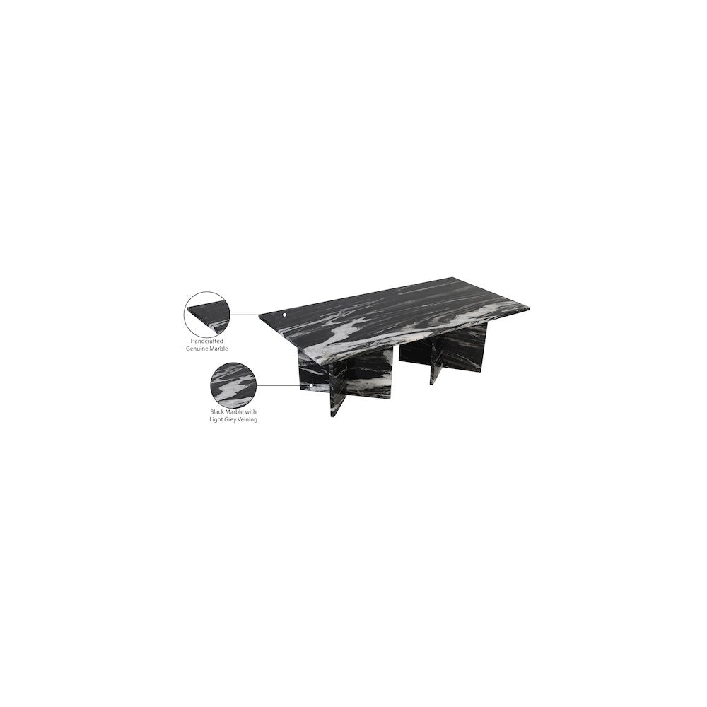 Verona Black Coffee Table