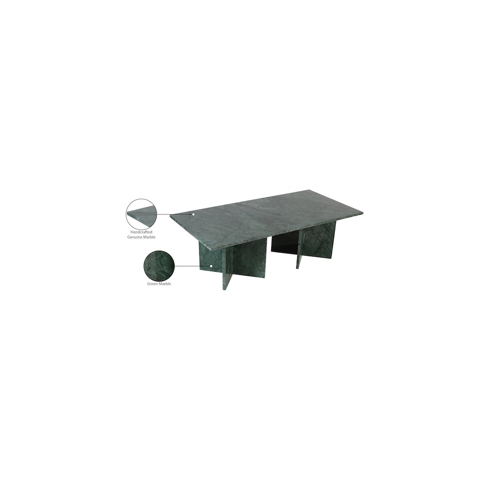 Verona Green Coffee Table