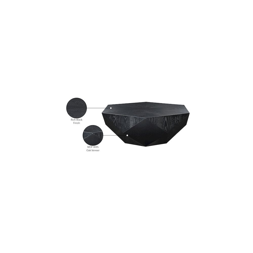 Diamante Black Coffee Table