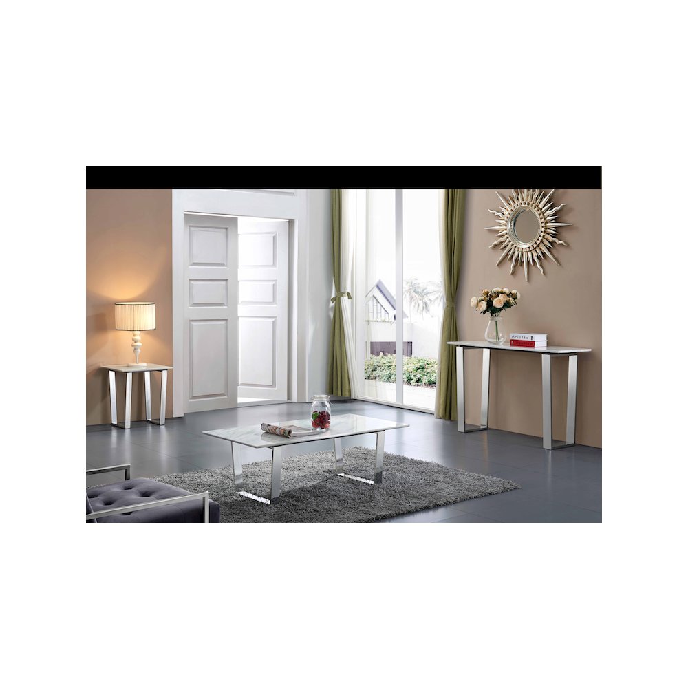Carlton Chrome End Table