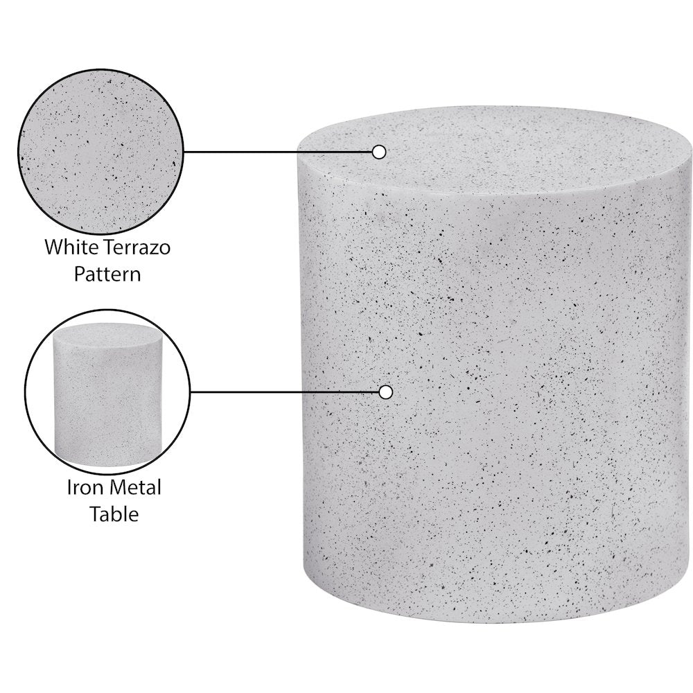 Terrazo End Table
