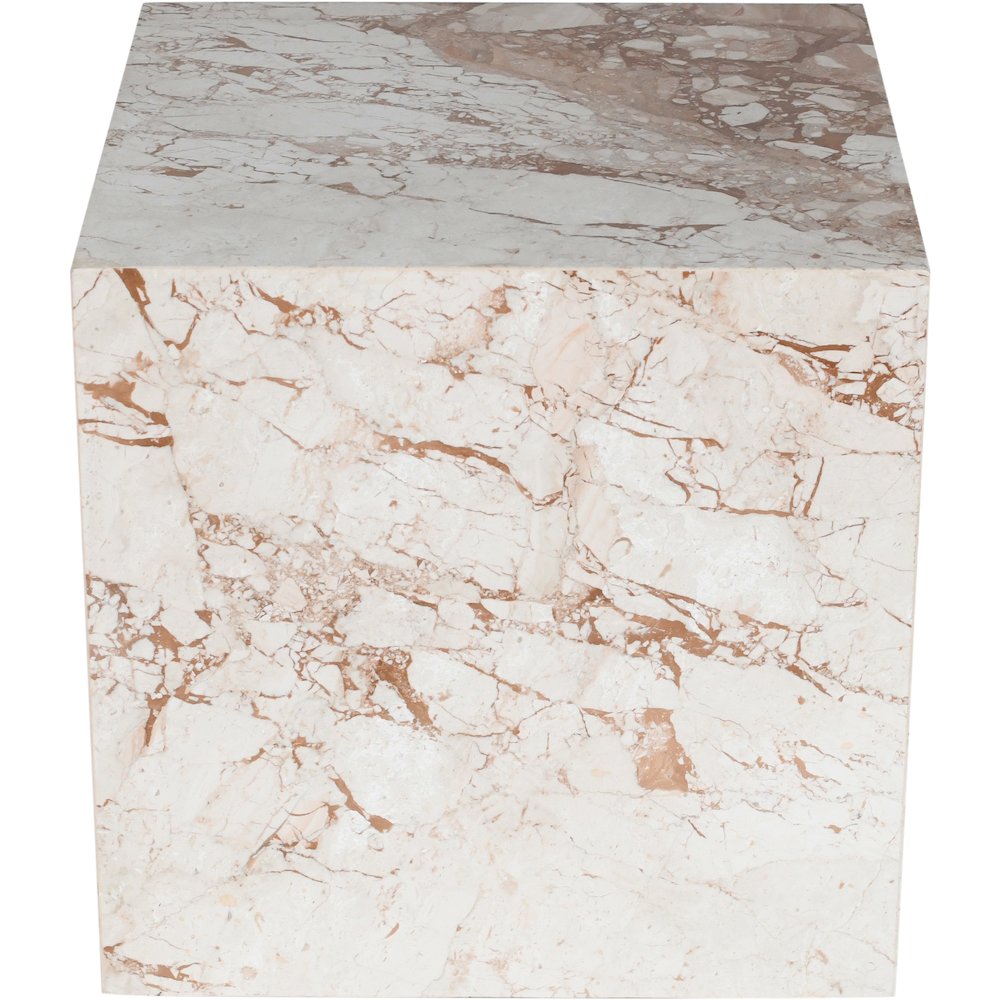 Bolzano Cream Marble End Table
