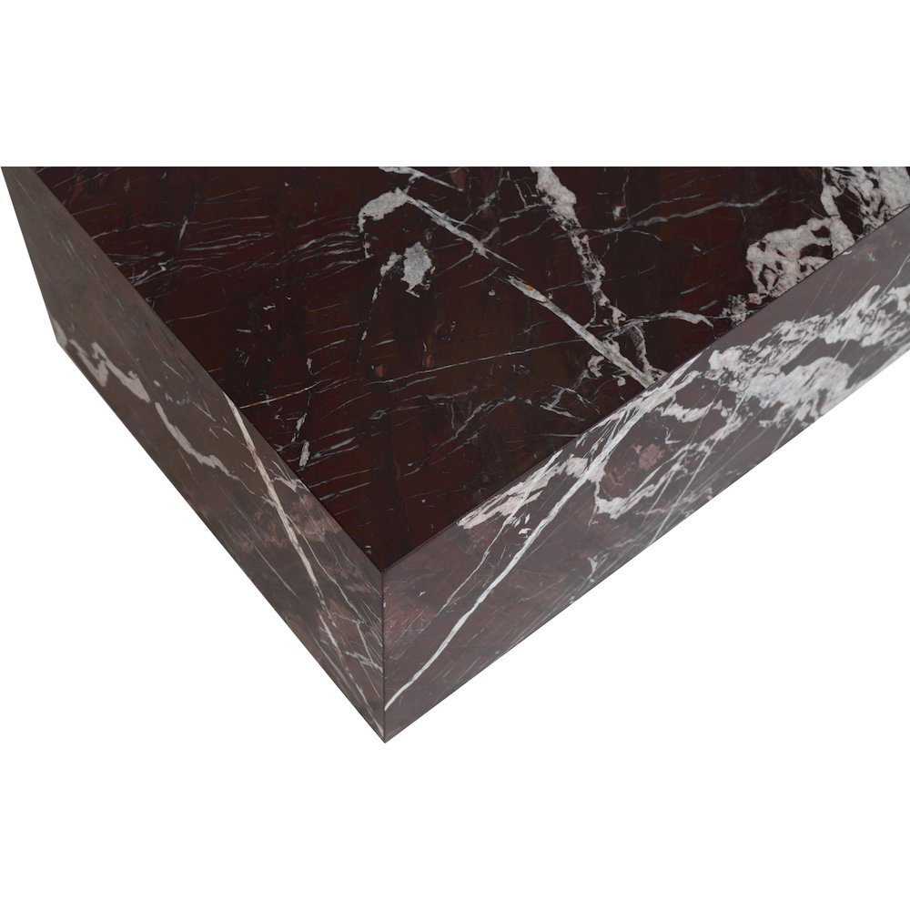 Bolzano Red Marble Coffee Table