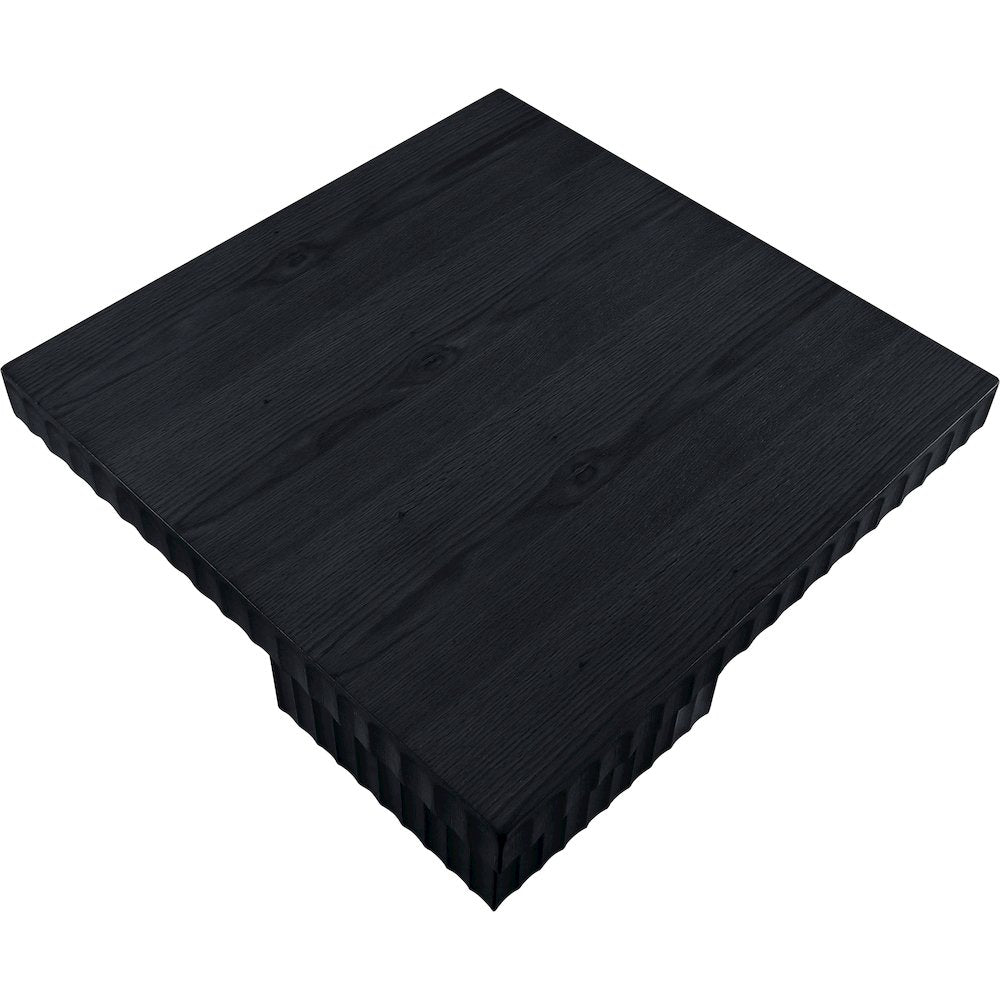 Spencer Black Oak Veneer Coffee Table