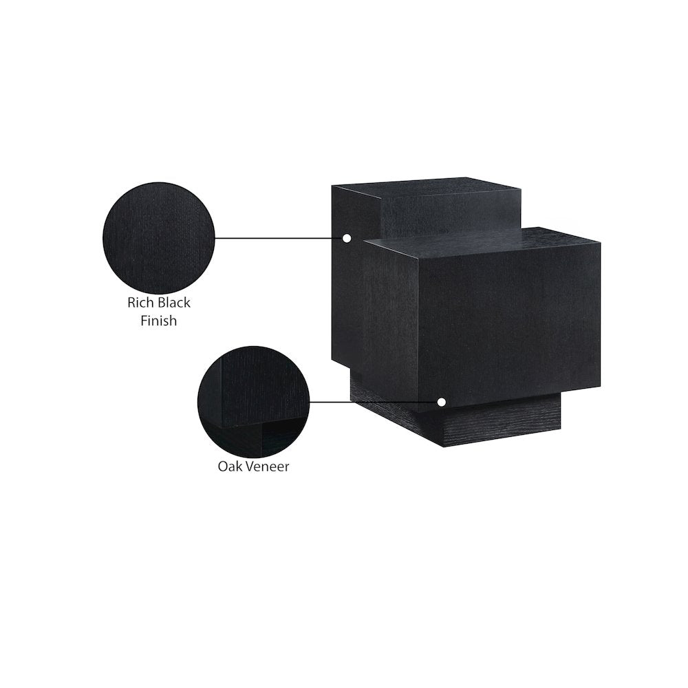 Mateo Black End Table