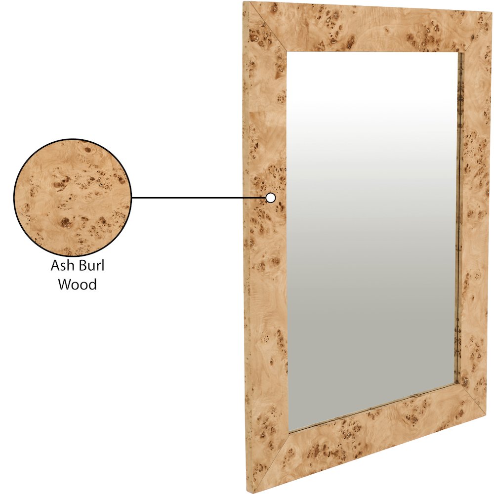 Cresthill Natural Ash Mirror