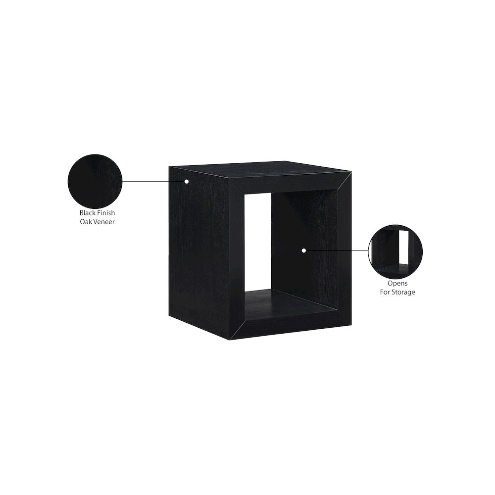 Alma Black End Table
