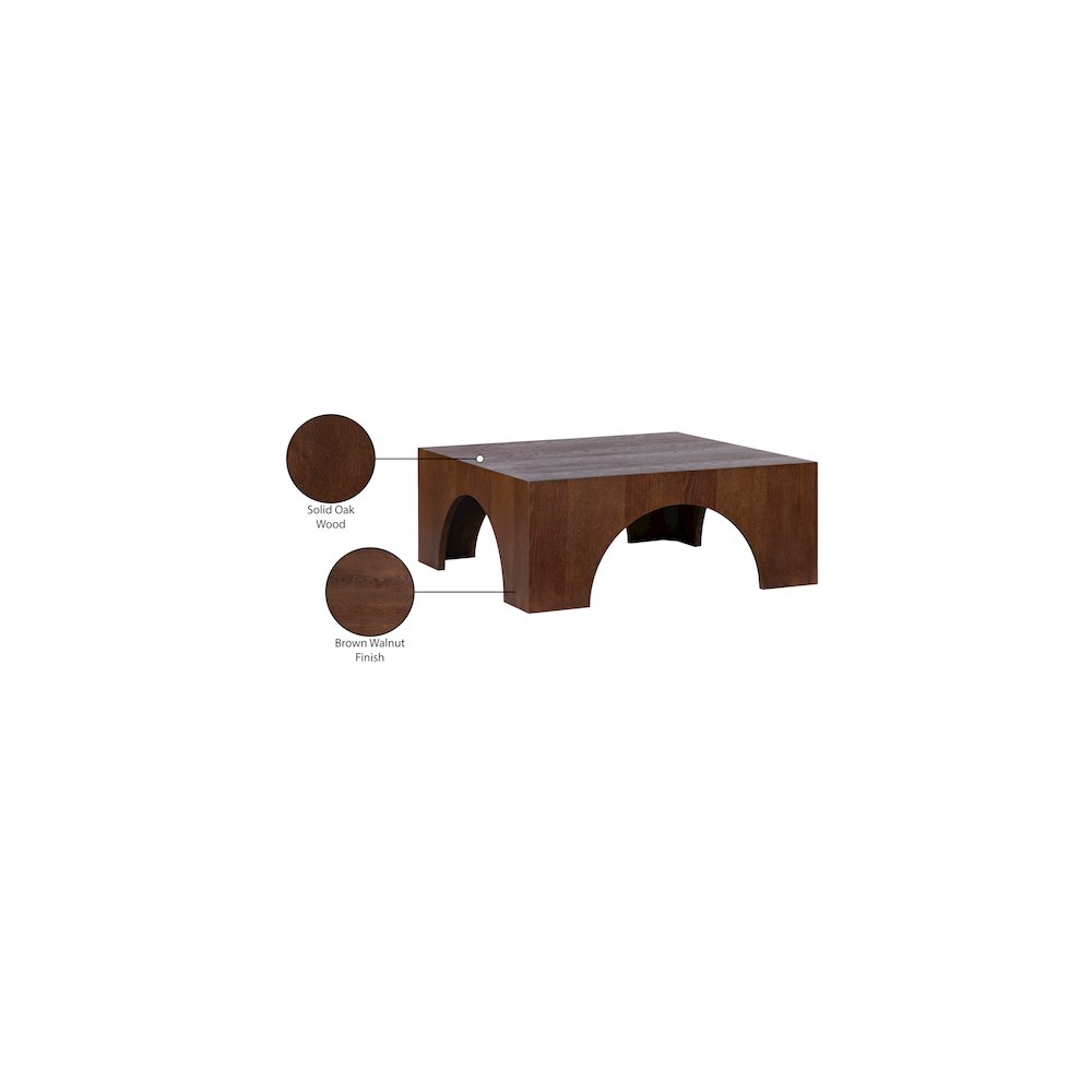 Arch Brown Coffee Table