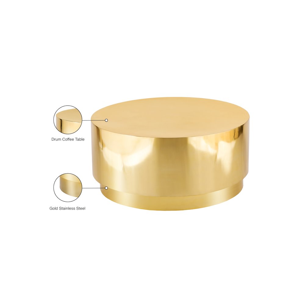 Jazzy Gold Coffee Table