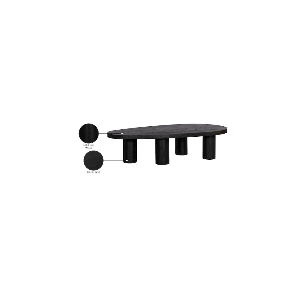 Beekman Black Coffee Table